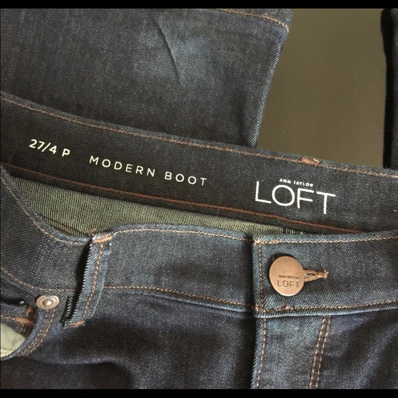 Ann Taylor Loft Modern Boot Jeans - Picture 4 of 5